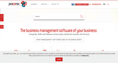 Desktop Screenshot of proconsi.com