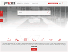 Tablet Screenshot of proconsi.com